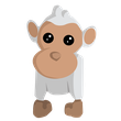 Adopt Me All Server Albino Monkey