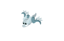 Adopt Me All Server Halloween White Ghost Dragon