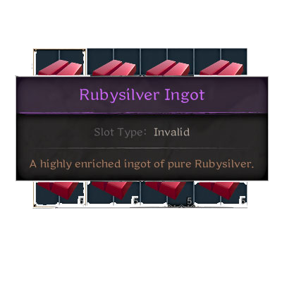 Dark And Darker Items PC Rubysilver Ingot