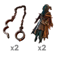 Diablo 4 Items Eternal-Softcore Andariel Materials  (x2 Shackles & x2 Doll)