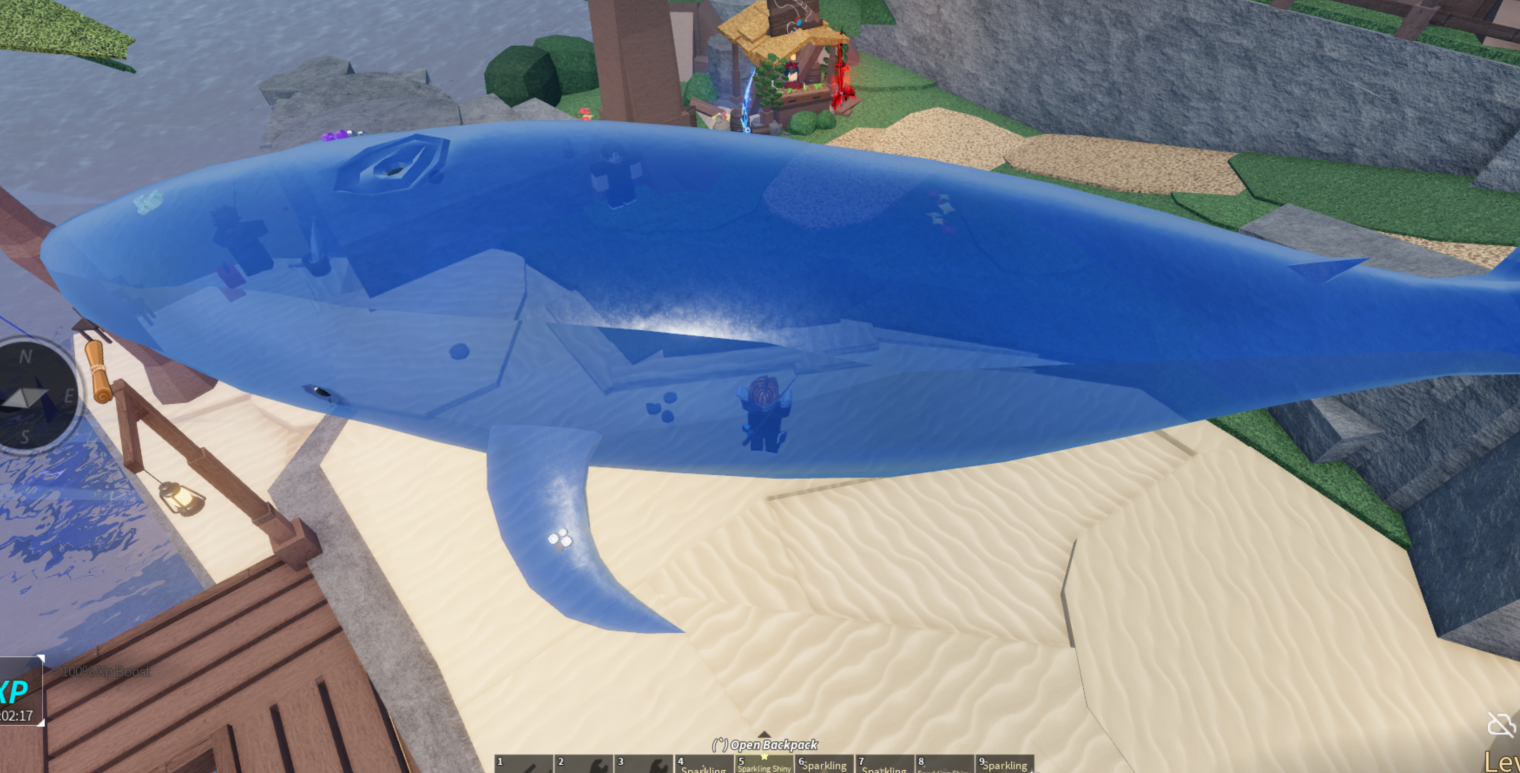Fisch All Server Blue Whale