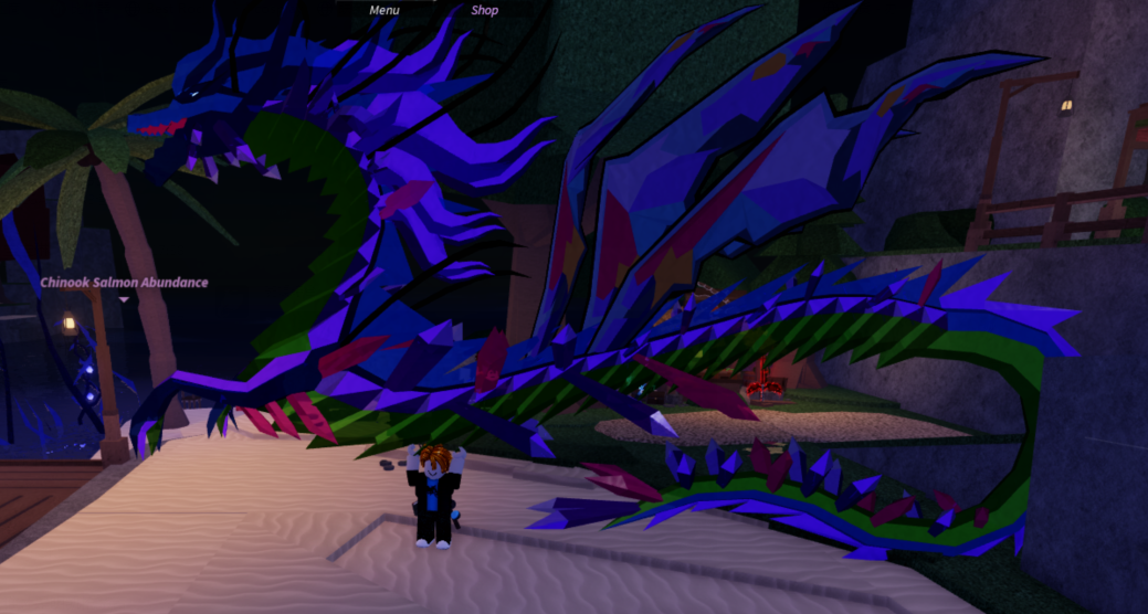 Fisch All Server Crystallized Seadragon