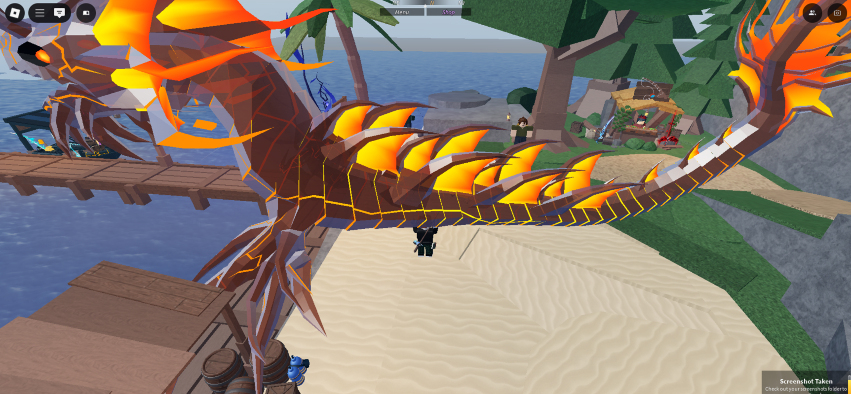 Fisch All Server Magma Leviathan