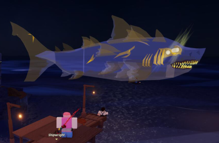 Fisch All Server Shiny Big Translucent Ancient Megalodon
