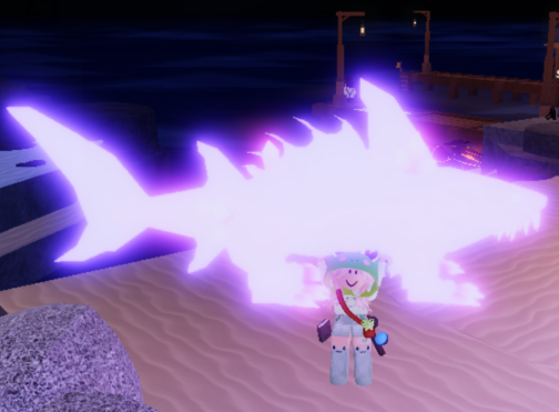 Fisch All Server Sparkling Aurora Mutated Shark