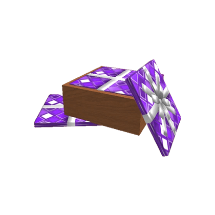Box of Purple Wrapping Paper
