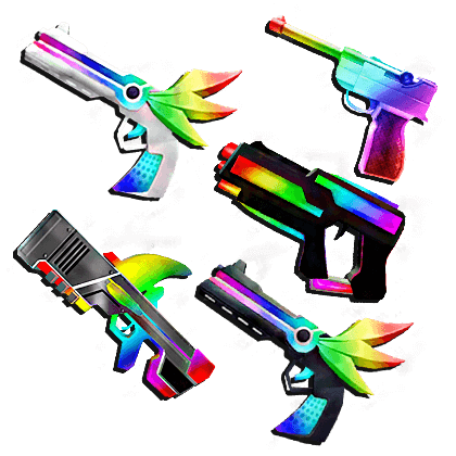 Murder Mystery 2 Items All Server Chroma Guns Bundle