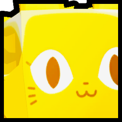Pet Simulator 99 Pets All Server Huge Golden Fluffy Cat