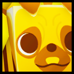 Pet Simulator 99 Pets All Server Huge Golden Robber Pug